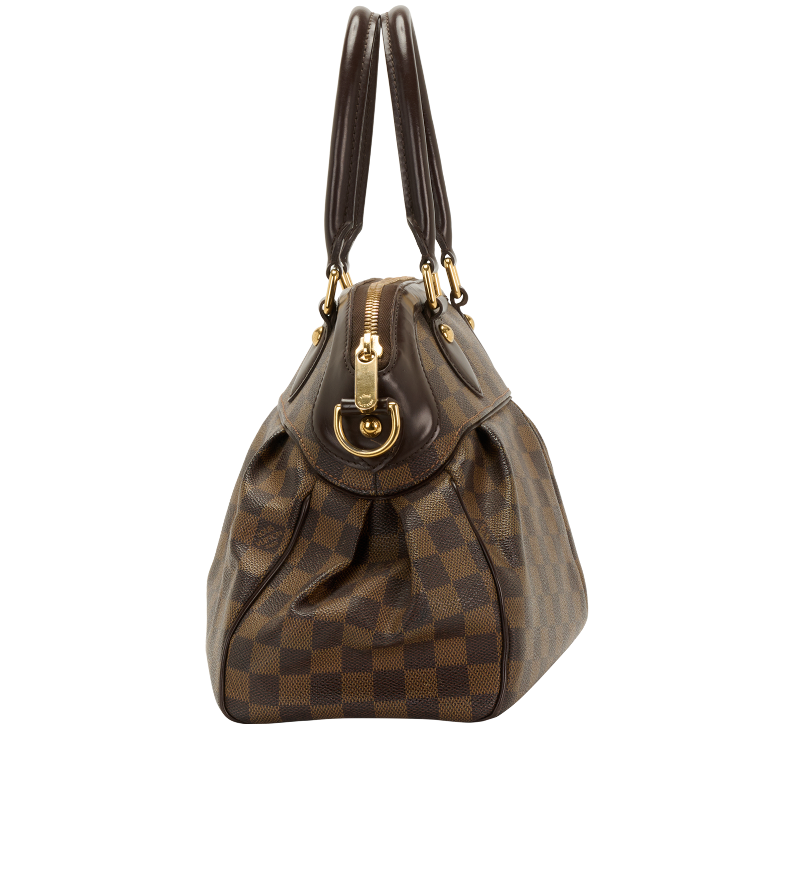 Trevi PM, &pound;695, Handbags, Brown, Canvas, Side view